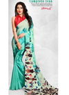 Sky Blue Collection Latest Fancy Casual Regular Wear Heavy Digital Printed Sarees Collection